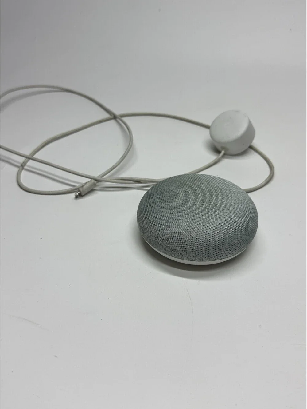Google Home Mini 1st Gen H0A Smart Speaker Chalk Gray White Tested Working